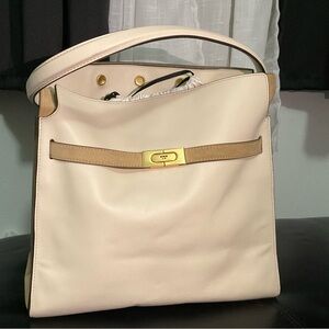 Tory Burch Lee Radziwill Leather Double Bag